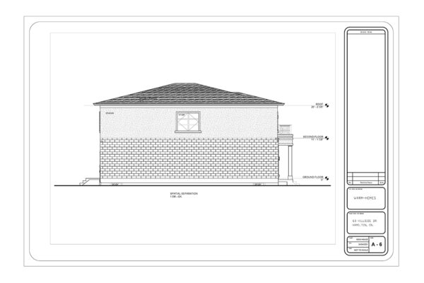 LEFT ELEVATION PLAN FINAL