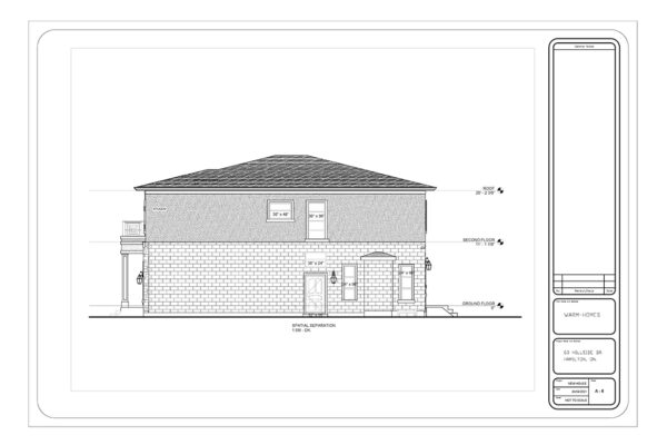 RIGHT ELEVATION PLAN FINAL